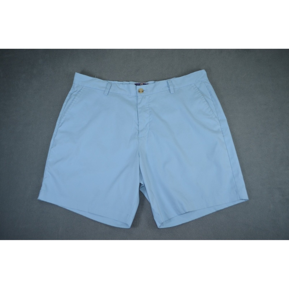 Southern Point Co Performance Shorts Mens 38 Light Blue Stretch Golf 8in